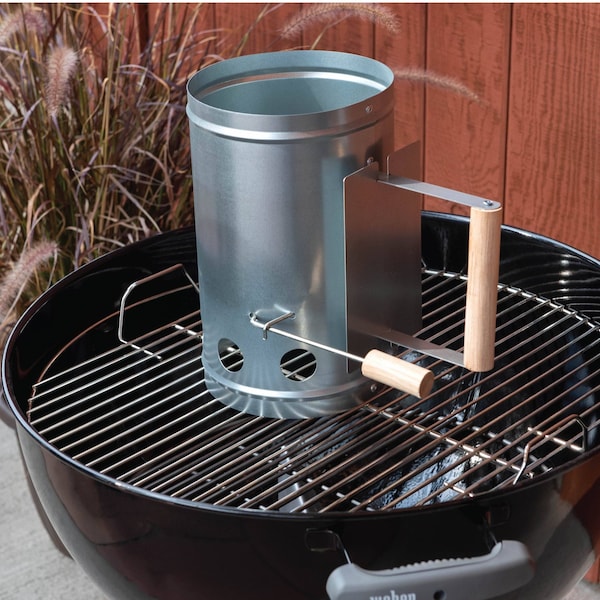 Modern Leisure Basics Easy-Release Charcoal Starter, Steel - 7230