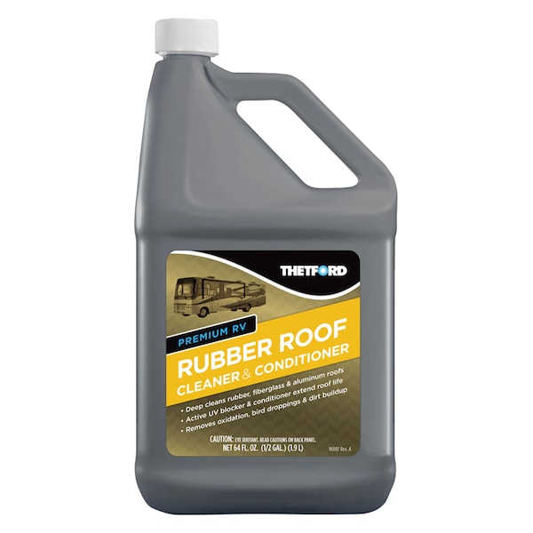 Thetford Thetford 96016 Premium RV Rubber Roof Cleaner and Conditioner - 64 oz. - 96016