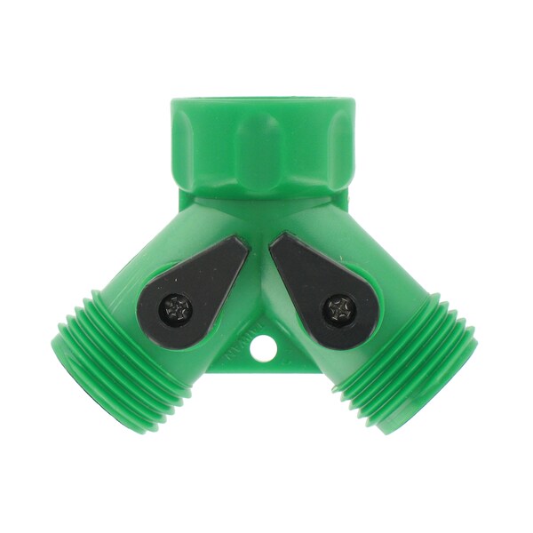 Valterra Valterra A01-0130VP Double Hose Shut-Off - Green - A01-0130VP