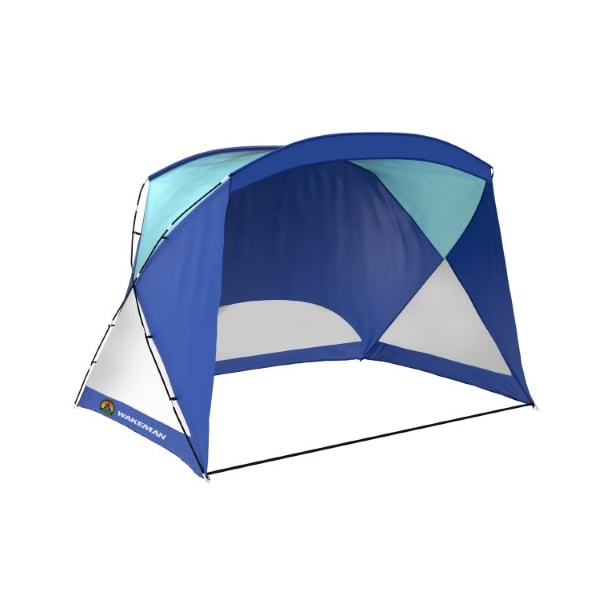 Leisure Sports Beach Tent/Sun Shelter for Shade with UV Protection and Water-Resistant Coating with Carry Bag(Blue) - 892531CWM