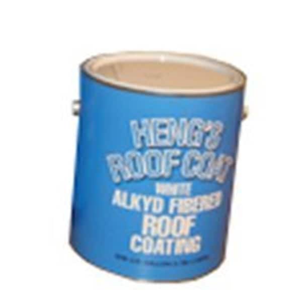 Hengs Ind HENG IND 451284 Alkyd Roof Coating- White - 1 Gal. - H6C-451284