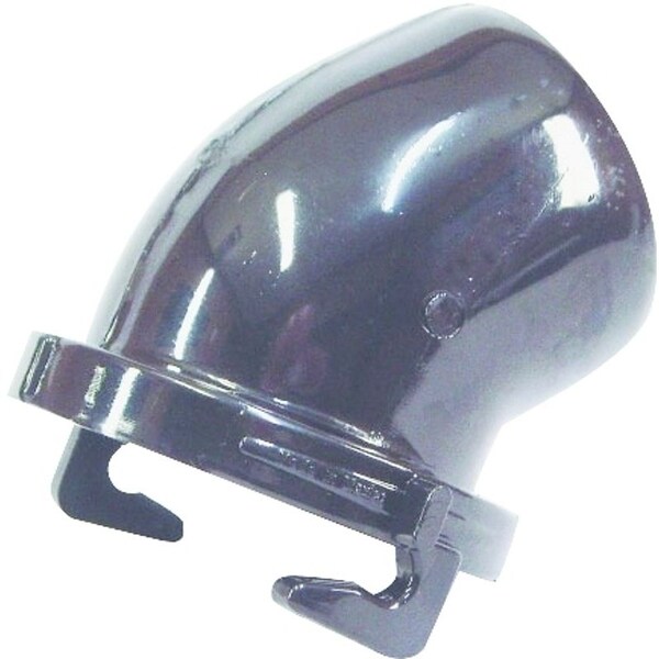 Us Hardware Hose Adapter with Bayonet Hook, 3 in ID, ABS, Black - RV-308B