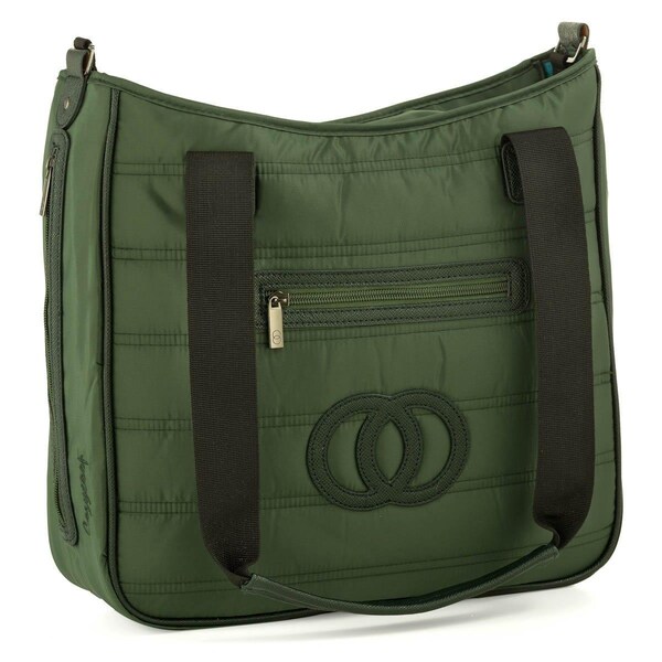 Cozy Coop Quilted Diaper Bag - Green - 2314