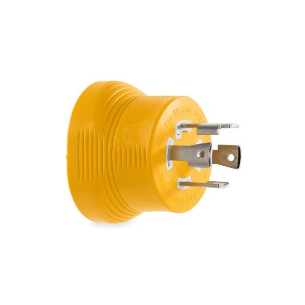 Camco 30M/30F AMP POWERGRIPGENERATORADPT 4 PRONG 125V/3750W, CCSAUS - 55338