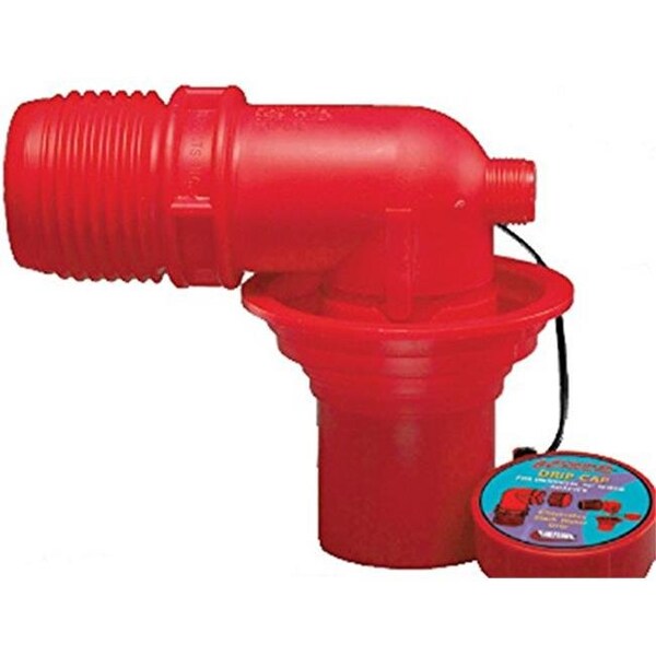 Valterra Valterra Products VLPF02-3103 EZ Coupler Universal Sewer Adapter; Red - VLPF02-3103