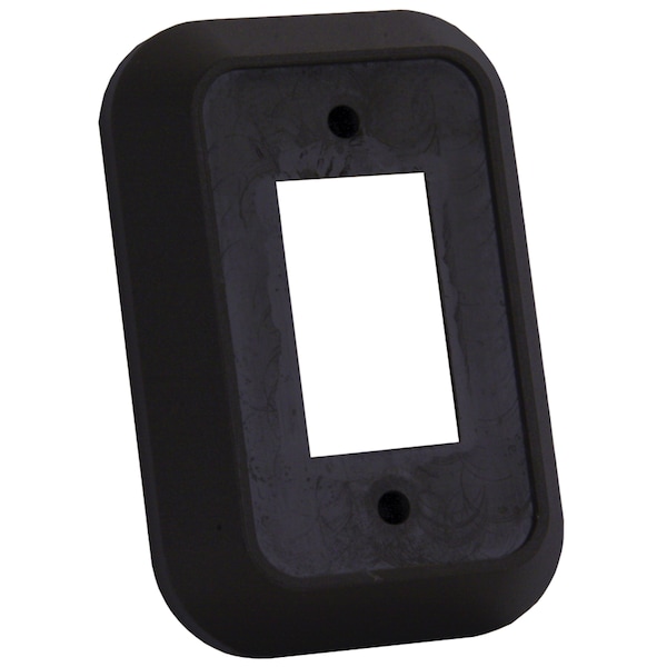 Jr Products JR Products 13495 Single Switch Wall Spacer - Black - 13495