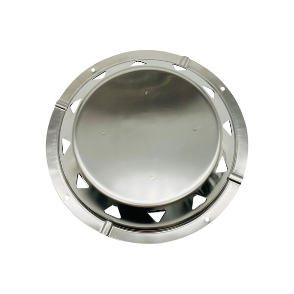 Ava-Matic Deck-Matic Stainless Steel Roof Ventilator for Vans, RVs, Trailers, Campers, White, Rectangle Shutter - AVA8280W
