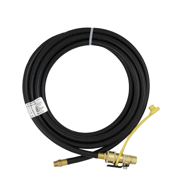 Marshall Excelsior Marshall Excelsior MER14TCQD-144P 12' Quick Connect LP Hose - MER14TCQD-144P