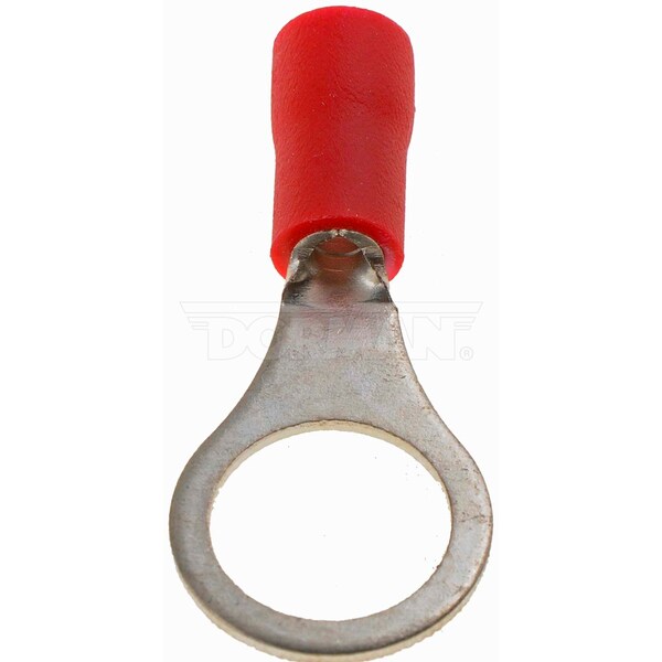 Motormite 22-18 Gauge Ring Terminal 5/16 In Red, 85438 - 85438