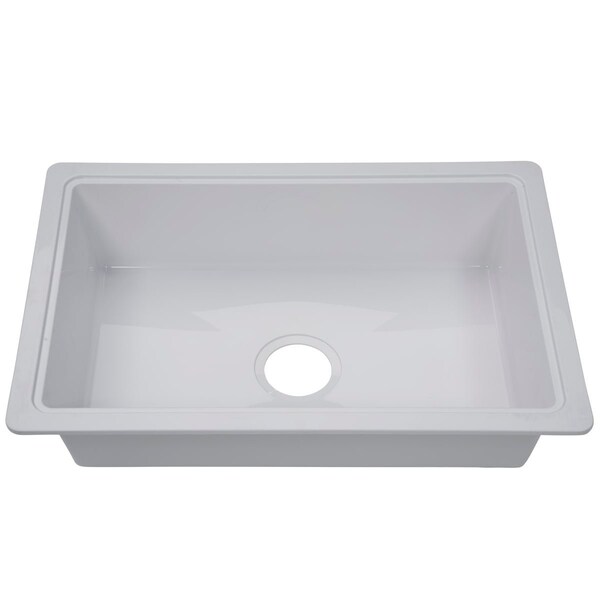 Lippert 25IN X 17IN SINGLE BOWL SINK - WHITE - 809032