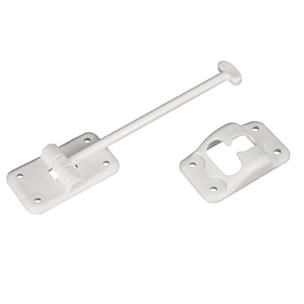 Overtime E235 6 In. T-Style Door Holder, White - OV6105