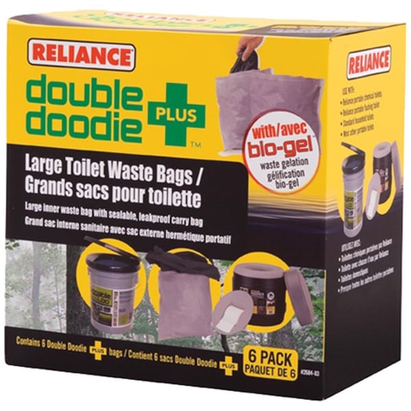 Overtime Doubledoodie Toilet Bag - Pack of 6 - OV3566655