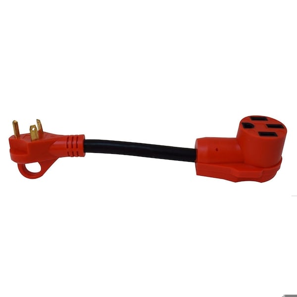 Valterra RV ADAPTOR 30AMP MALE TO 50AMP FEMALE 12" CORD - A10-3050F