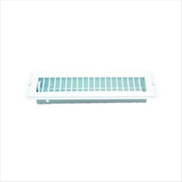 Strike3 13640 Floor Register 2.25 x 10 In. White RV Parts - ST354532