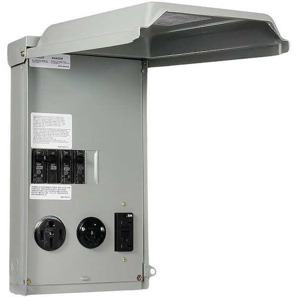 Ge GE Industrial Solutions GE1LU532SS Unmetered RV Outlet Box, 100 A, 3R - GE1LU532SS