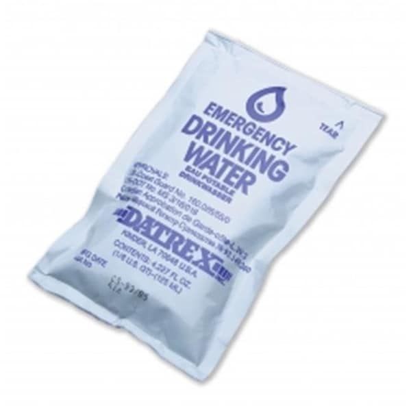Datrex Datrex DX1000W 125 ml 8 Liters Emergency Water Per Sachet - DX1000W
