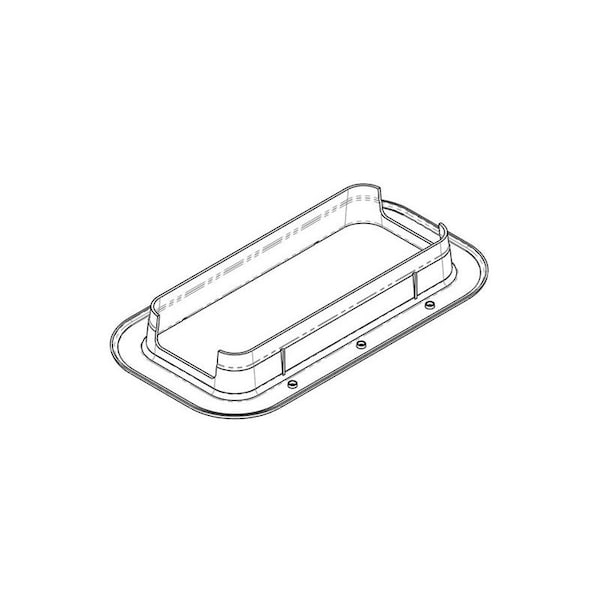 Genesis Trim Ring, 1-1/2 in, White - EOV TR RV 1 1/2" W
