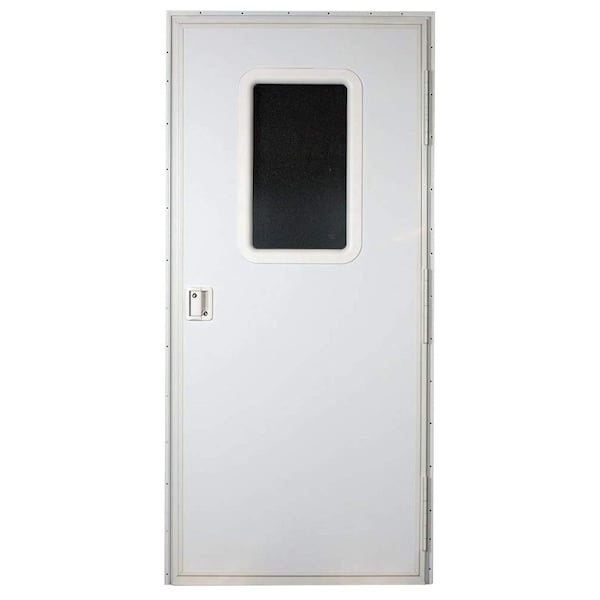 Ap Products AP Products 015-217718 RV Square Entrance Door - 26" x 78", Polar White - 015-217718