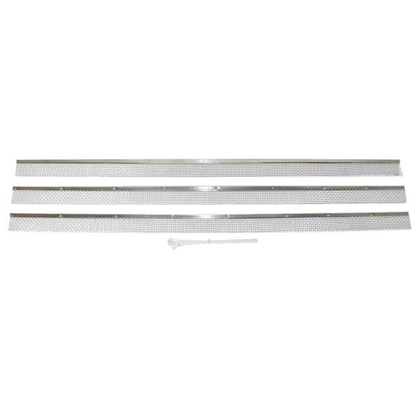 Backseat 1.5 x 20 in. RV Bug Screen for RV Fridge Vent; Carded - BA364160