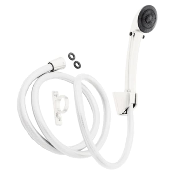Empire Brass Empire Brass CRD-U-APS60W RV Vinyl All Purpose Shower Kit with 60" Hose - White - CRD-U-APS60W
