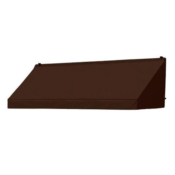 Gaibu IDM Worldwide  Modern Designer Awning Cocoa 4 ft. - GA2589146