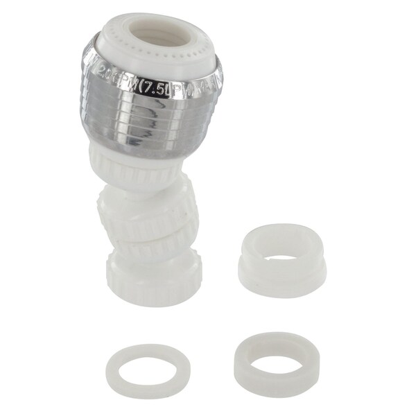 Valterra Faucet Aerator, Used For Phoenix Lavatory/ Kitchen Faucet; 360 Degree Swivel; Steam And Spray - PF281022