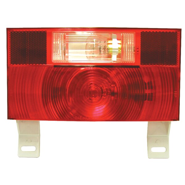 Peterson Peterson Manufacturing V25914 Stop Turn&Tail Light&License Light w Reflex-w Integral Back Up Light - V25914
