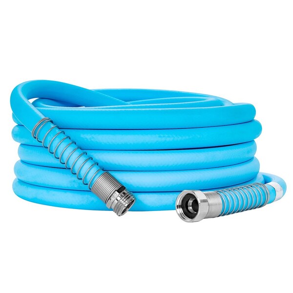 Camco EvoFlex 75 and #39 RV/Marine Drinking Water Hose - 5/8 Inch ID - 22597