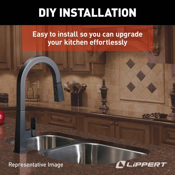 Lippert 25IN X 17IN DOUBLE BOWL SINK - PARCHMENT - 809029