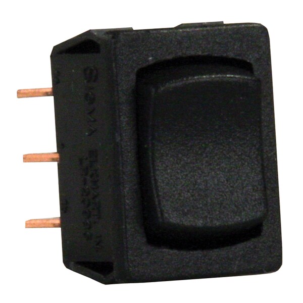 Jr Products JR Products 13345 Mini On/Off/On Switch - Black - 13345