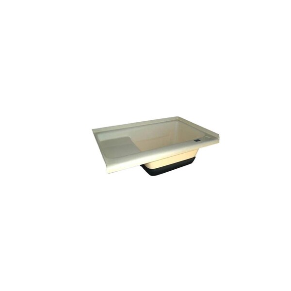 Icon Technologies Ltd Rv TU500 Left Hand Tub Assembly, Colonial White - ICR00473