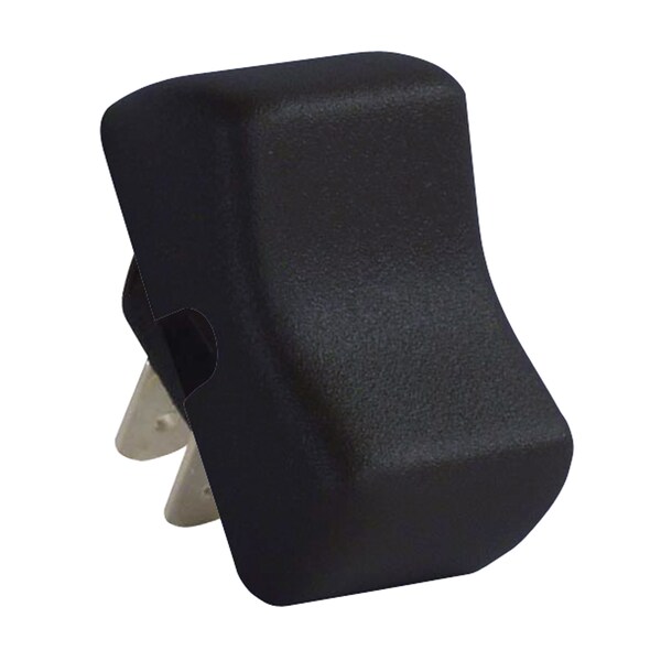 Jr Products JR Products 12265 Momentary-On/Off/Momentary-On Switch - Black - 12265