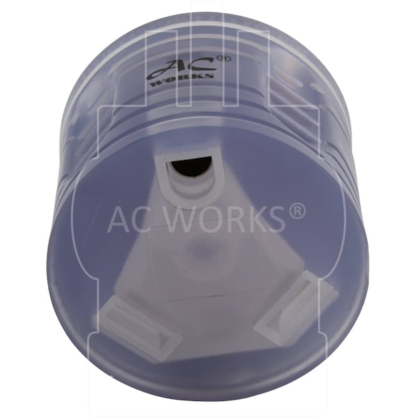 Ac Works 15A Home Plug to RV TT-30 30A 125V RV Female Connector with Indicator Light - RV515TT
