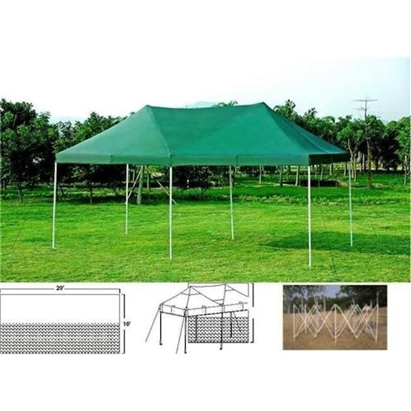 Giga Tents Gigatent GT 004 W The Party Tent 20 x 10 Canopy WHITE TOP - GT 004 W