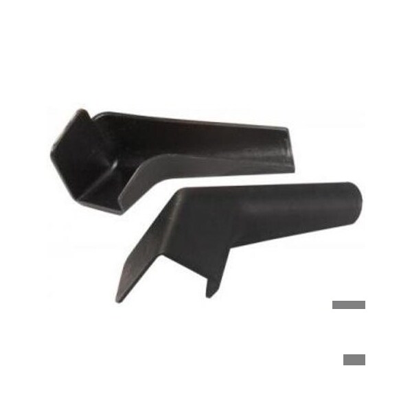 Jr Products RAIN GUTTER SPOUTS, POLAR WHITE - 389PW-A