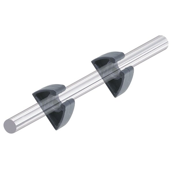 Perko Perko 3/4" x 2-1/4" x 1-5/8" Plastic Pole Storage Clips - 0477DP0BLK