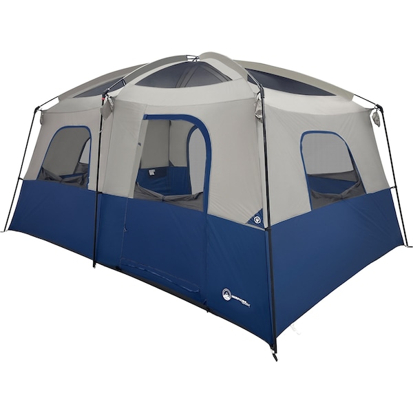 Wakeman 10 Person Camping Tent - Large Outdoor Tent with Room Divider, 2 Doors, 4 Window by - 75-CMP1149