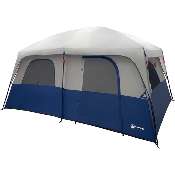Wakeman 10 Person Camping Tent - Large Outdoor Tent with Room Divider, 2 Doors, 4 Window by - 75-CMP1149