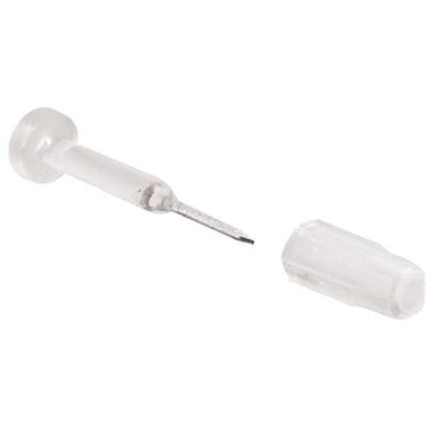 Keen PL 7983 1.13 in. Plastic Window Grid Retainer; Clear - Pack 6 - KE844068