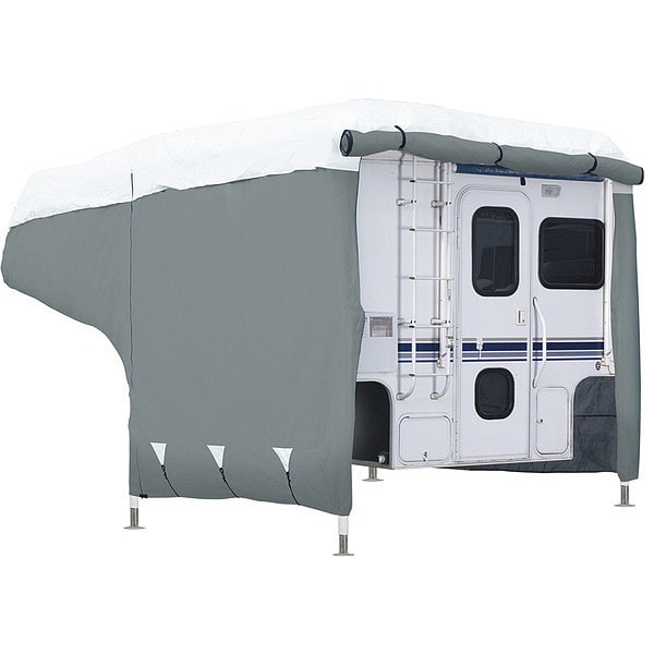 Classic Accessories Camper Cover, 6 ft- 8 ft, L Campers, Grey - 80-396-301001-RT