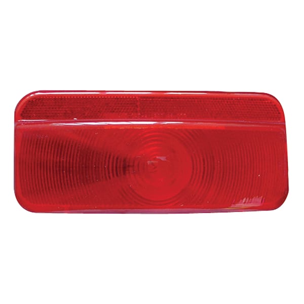 Fasteners Unlimited Fasteners Unlimited 89-187 Surface Mount 12 Volt Taillight - Red Replacement Lens - 89-187