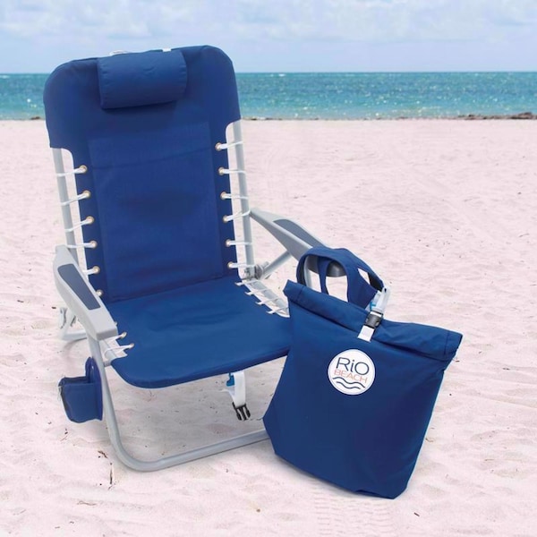 Rio Beach Rio Brands 4-Position Assorted Beach Folding Chair - SC529R23ACEPDQ4