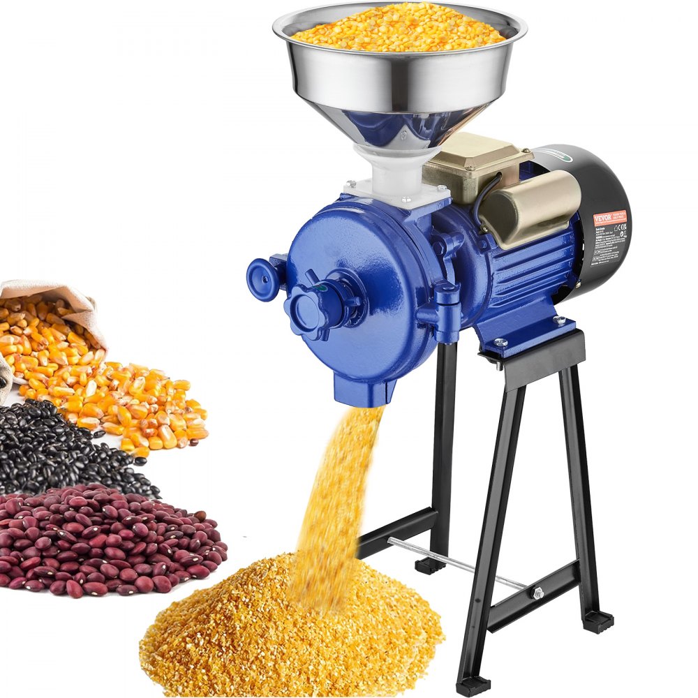 VEVOR 3000W Electric Grain Grinder Corn Wheat Flour Cereal Mill Dry Grinder - DDMPSGWYMJZTWGW67V1