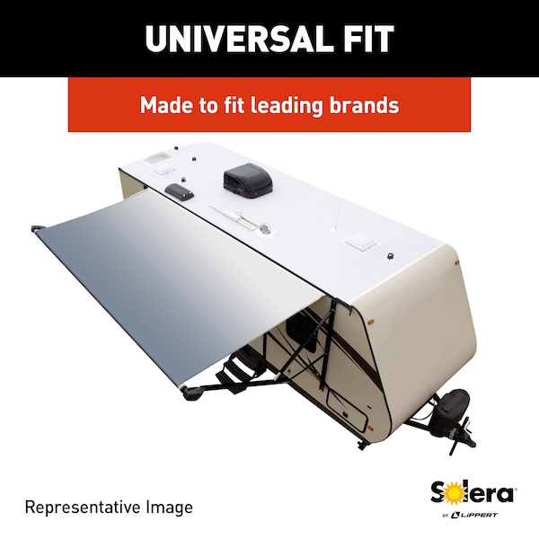 Lippert CANVAS-18FT BLKSOLID-PREPFLEX-TUBE - V000521779