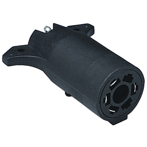 Hopkins Hopkins 47355 Taillight Adapter - 7-Blade Round to 4-Flat - 47355