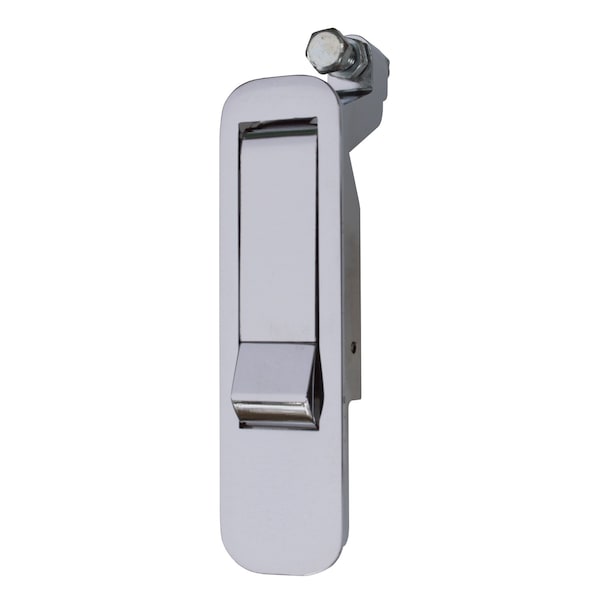 Global Pivot Latch, Long Body, Short Arm, Non-Locking, Chrome - PL-LSN-10206-PC-1PK