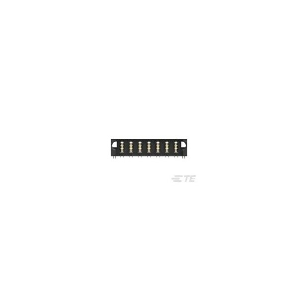 Te Connectivity Board Connector, 7 Contact(S), 1 Row(S), Male, Right Angle, Solder Terminal, Black Insulator, Plug - 6450833-7
