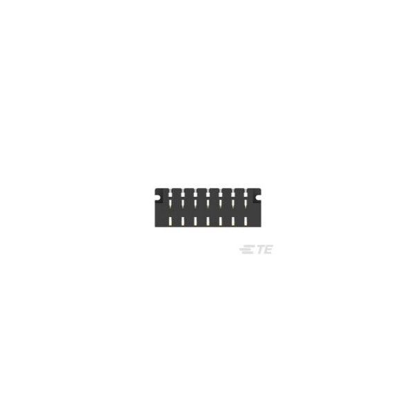Te Connectivity Board Connector, 7 Contact(S), 1 Row(S), Male, Right Angle, Solder Terminal, Black Insulator, Plug - 6450833-7