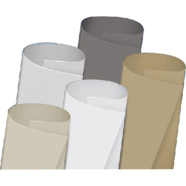 Dicor 9 ft. 6 in. x 50 ft. Tpo, White - DCRDFII95W-50