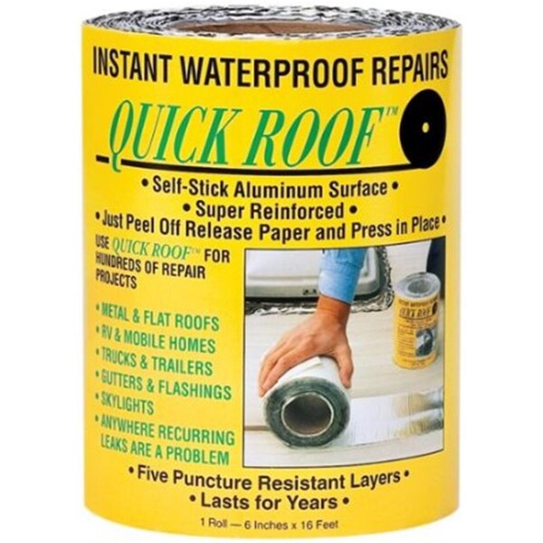 Cofair Quick-Roof Waterproof Repair - 6 In. x 25 Ft. - C6Q-QR625